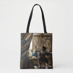Bolsa Tote Johannes Vermeer - A Alegoria da Pintura
