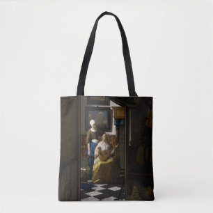 Bolsa Tote Johannes Vermeer - A Carta do Amor