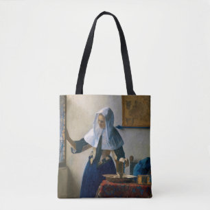 Bolsa Tote Johannes Vermeer - Mulher com Pitcher de Água