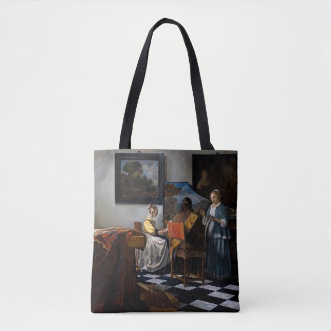 Bolsa Tote Johannes Vermeer - O concerto (Frente)