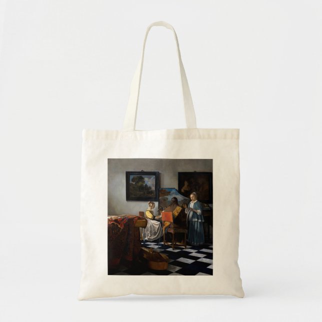 Bolsa Tote Johannes Vermeer - O concerto (Frente)