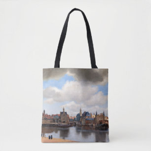 Bolsa Tote Johannes Vermeer - Visão de Delft
