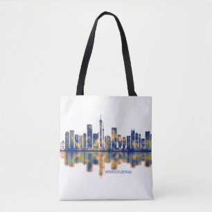 Bolsa Tote Johannesburg Skyline
