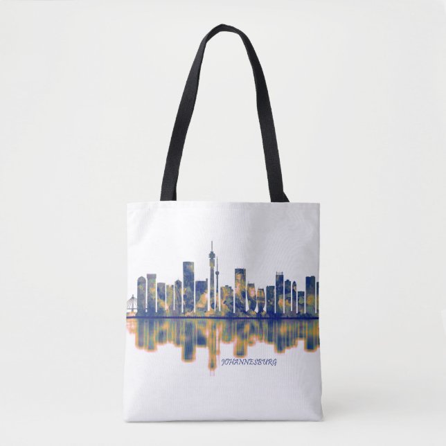 Bolsa Tote Johannesburg Skyline (Frente)
