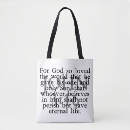 Bolsa Tote John 3:16