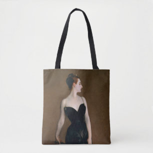 Bolsa Tote John Singer Sargent Madame X Art Impressão Retrat