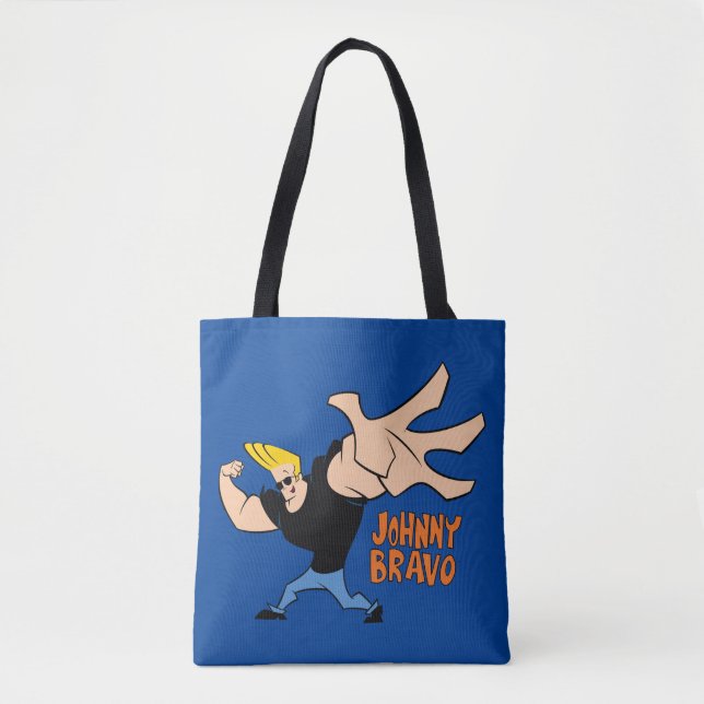 Bolsa Tote Johnny Bravo Iconic Pose (Frente)