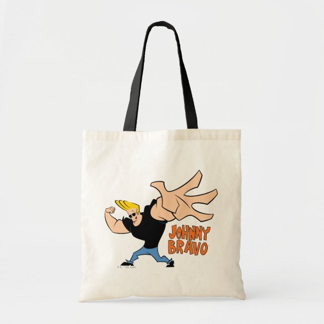 Bolsa Tote Johnny Bravo Iconic Pose (Frente)