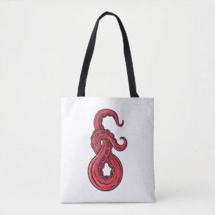 Bolsa Tote Joined tentacles