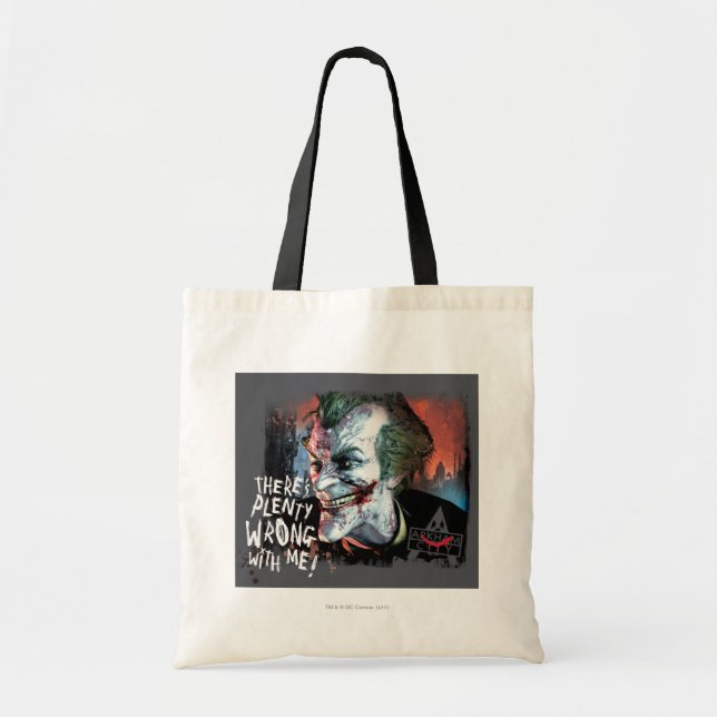 Bolsa Tote Joker, há muito errado comigo! (Frente)