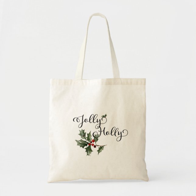 Bolsa Tote Jolly Holly (Frente)