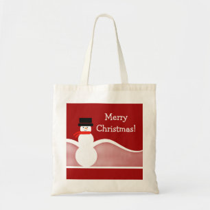 Bolsa Tote Jolly Snowman Tote Bag