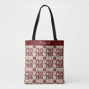 Bolsa Tote Jolly Snowmen