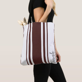Bolsa Tote Jonah Minimalista Stripes Monograma