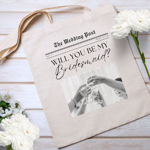 Bolsa Tote Jornal sobre Proposta de Bridesmaid