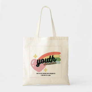 Bolsa Tote Jovem Personalizado Coração Arco-Íris Arco-Íris To