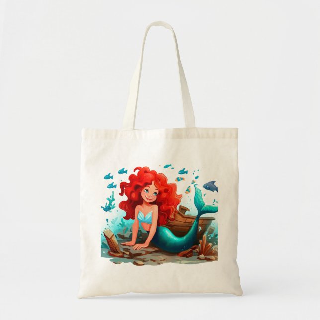 Bolsa Tote Jovem sereia (Frente)