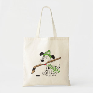 Bolsa Tote Jovens Crianças Cachorros de Hockey