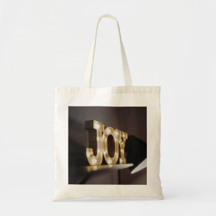 Bolsa Tote Joy Art Joy Assinar Imagem Tipográfica Texto Texto