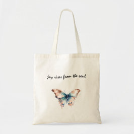 Bolsa Tote Joy Rises da Borboleta da Alma