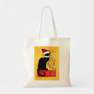 Bolsa Tote Joyeux Noël Du Chat Noir