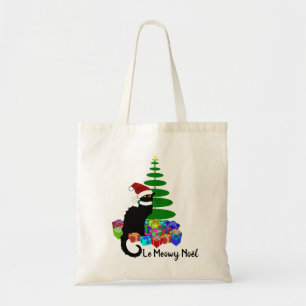 Bolsa Tote Joyeux Noël Le Chat Noir Christmas