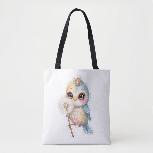 Bolsa Tote joyful bird (Frente)