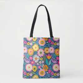 Bolsa Tote Joyful Blooms