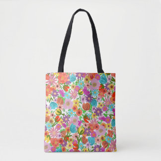 Bolsa Tote Joyful Garden Bloom
