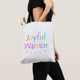 Bolsa Tote Joyful Warrior