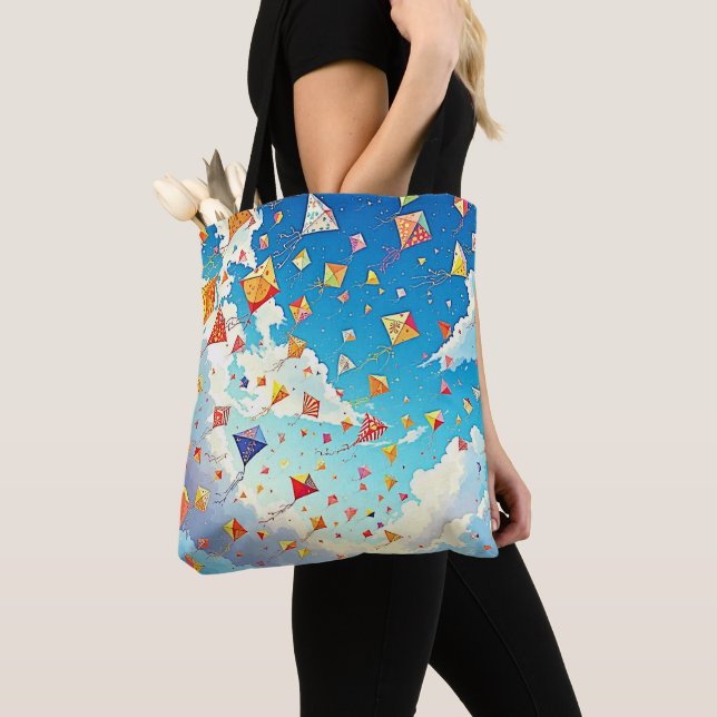 Bolsa Tote Joythias Kites Alto (Close Up)