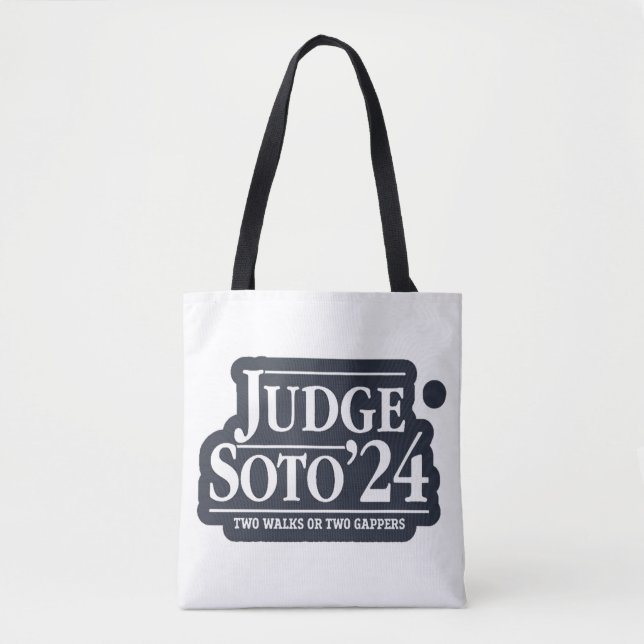 Bolsa Tote Juiz Soto24 - Presentes Engraçados para Ventilador (Frente)