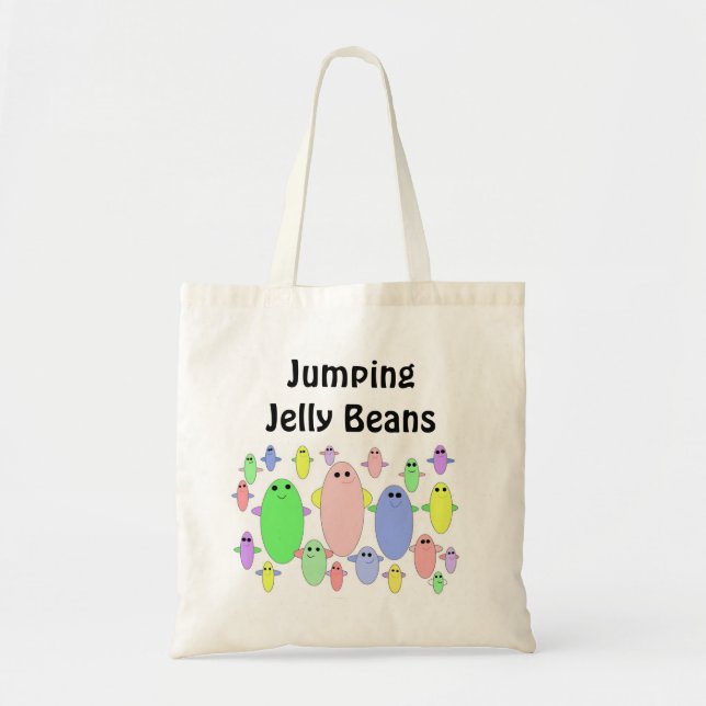 Bolsa Tote Jumping Jelly Beans (Frente)