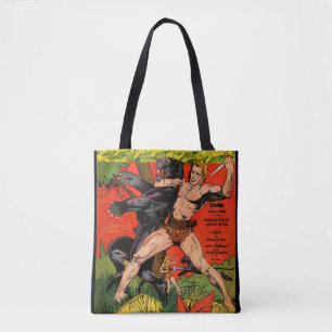 Bolsa Tote Jungle Tarzan & Black Panther Histórias em quadrin
