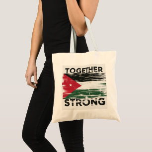 Bolsa Tote Junto com forte apoio à Palestina