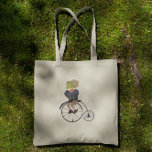 Bolsa Tote Juntos em terra Sapo<br><div class="desc">Um sapo e um impressão de lagoa,  quirky e caprichoso e veloz,  inspirados em desenhos antigos.</div>