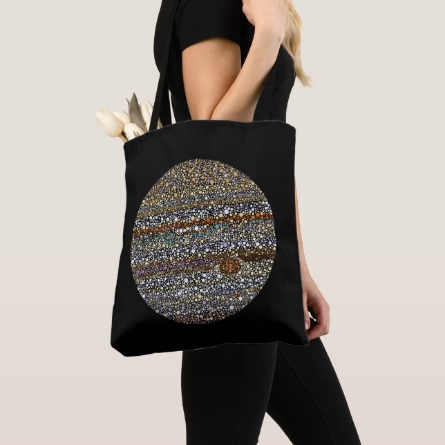 Bolsa Tote Júpiter Em Pontos (Close Up)