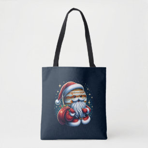 Bolsa Tote Júpiter Jolly Velho Papai Noel Astronomia