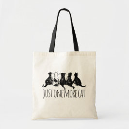 Bolsa Tote Just One More Cat Parent