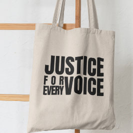 Bolsa Tote Justiça Para Todas As Vozes Empoderamento De Justi