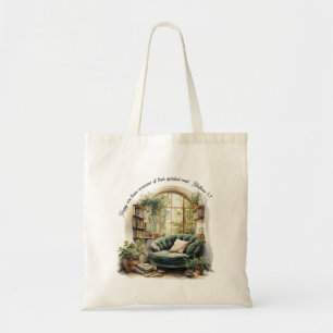 Bolsa Tote JW 2026 Ano Texto Cantinho Aconchegante