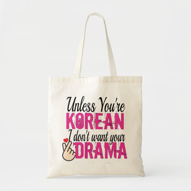 Bolsa Tote K-Drama (Frente)