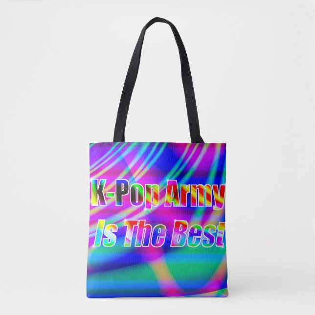 Bolsa Tote K-Pop Art (Frente)