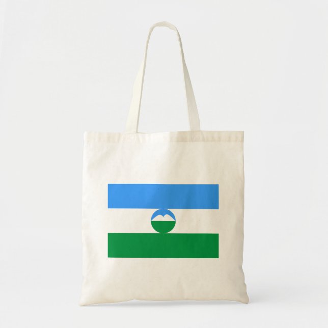 Bolsa Tote Kabardino Balkaria Flag (Frente)
