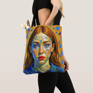 Bolsa Tote “Kaela” - Padrão de um Passado