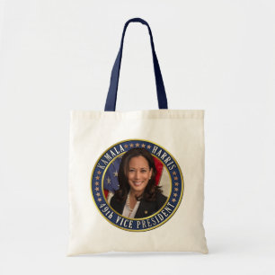 Bolsa Tote Kamala Harris 49º vice-presidente comemorativo
