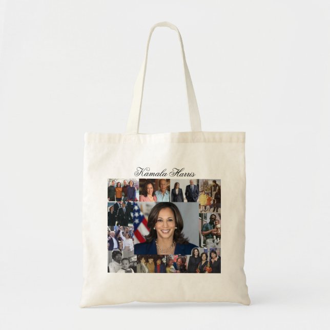 Bolsa Tote Kamala Harris Budget Tote Bag (Frente)