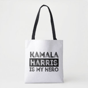 Bolsa Tote Kamala Harris é o meu herói - Presidente 2024