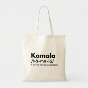 Bolsa Tote Kamala Harris, Kamala 2020 Definição T Shirt, Bi