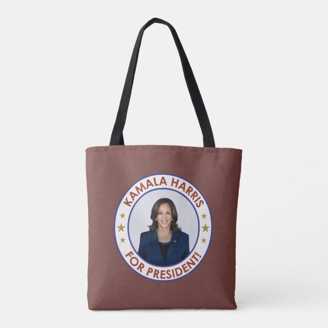 BOLSA TOTE KAMALA HARRIS PARA PRESIDENTE! (Verso)